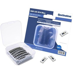 BARTHELME Juego de luces LED SMD 3014, azul, 700 mcd