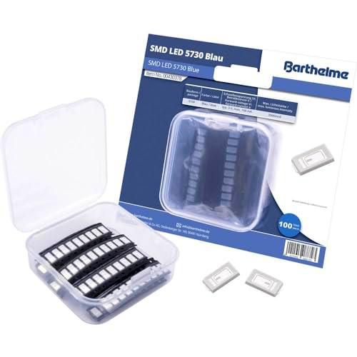 BARTHELME Juego de luces LED SMD 5730, azul, 3500 mcd