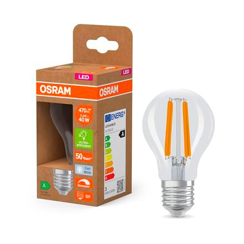 OSRAM Lámpara LED Energy Class con forma de bombilla clásica