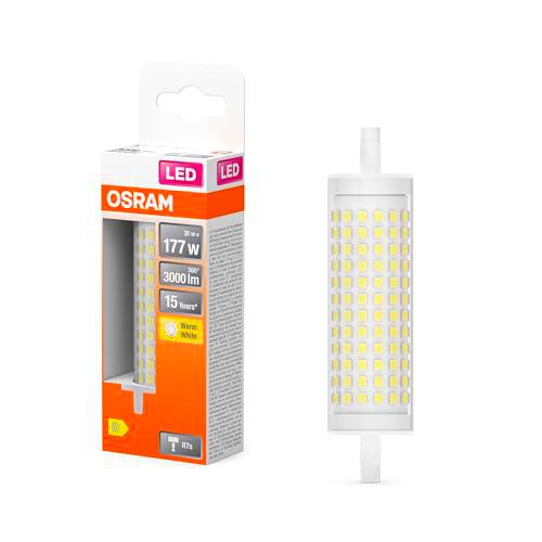 OSRAM LED Line Lámpara LED con filamento, cuerpo luminoso de plástico transparente