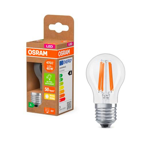 OSRAM LED Superstar Classic Lámpara LED P 40 en forma clásica de miniesfera