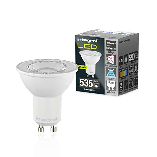 Integral Bombilla LED 10 PACK GU10 Frío Natural 6500K