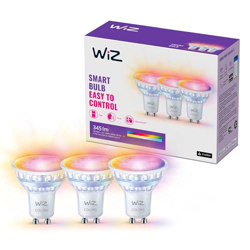 WIZ - Bombilla LED inteligente GU10 de cristal - 50W