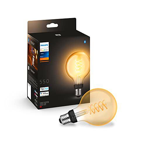 Philips Hue - Bombilla LED Inteligente de Filamento