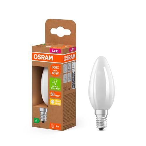 OSRAM Lámpara LED Energy Class en forma clásica de mini vela