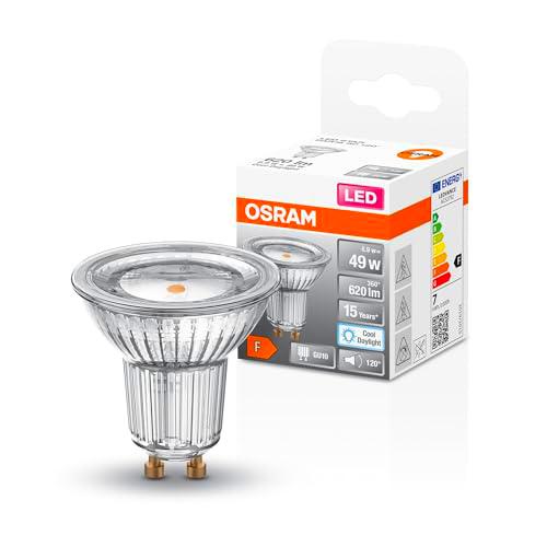 OSRAM LED Star lámpara reflectora PAR16 para focos y spot en blanco luz diurna (6500 K)