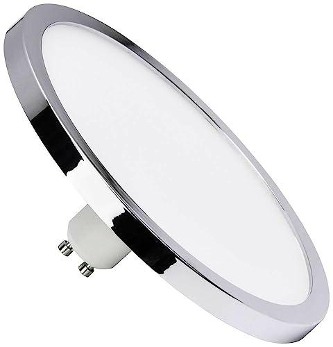 LightMe LM85407 LED Eficiencia energética G (A - G) GU10 9 W blanco cálido hasta blanco neutro (Ø x H) 145 mm x 53 mm 1 unidad