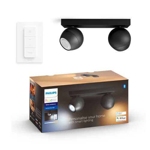 Philips Hue - Lámpara inteligente, Hue Buckram, Barra LED Inteligente