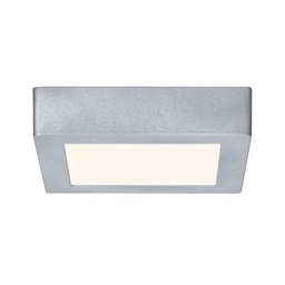 Paulmann 70648 LED Panel Lunar angular 170x170mm 11W 230V cromo aluminio mate plafón plafón lámpara de techo