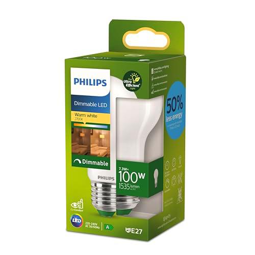 Philips Bombilla LED clásica, UltraEfficient,100W, 1535Lm