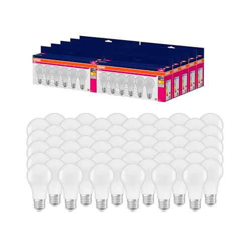 OSRAM LED Star VALUE A60, paquete de 60 bombillas, reemplaza bombillas incandescentes tradicionales de 60W