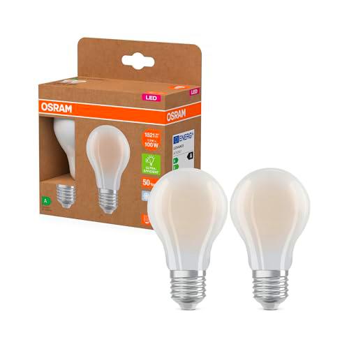 OSRAM Energy Class con forma de bombilla clásica, 7,2 W / 1521 lm