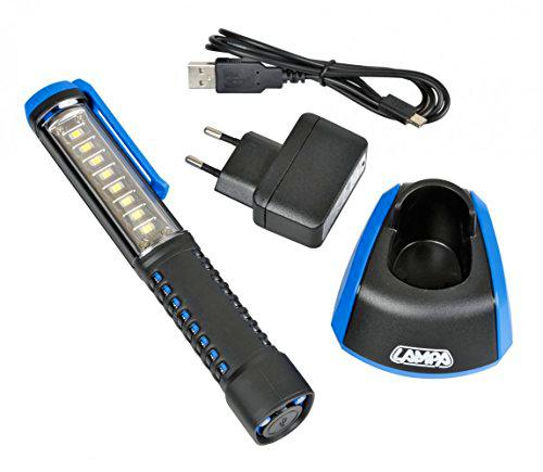 LAMPA 70648 lámpara Trabajo Recargable de LED SMD, 230 V/USB