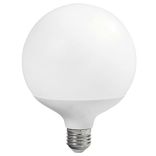 Velamp Bombilla LED SMD, globo G125, 24W/2500lm, casquillo E27, 3000K