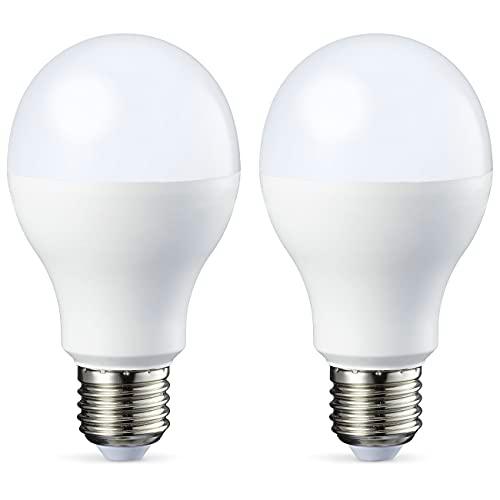 Amazon Basics Bombilla LED Esférica E27, 14W (equivalente a 100W)