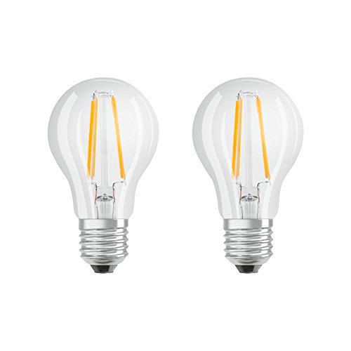 Osram LED Bombilla Retrofit Classic A, forma de bombilla con casquillo E27