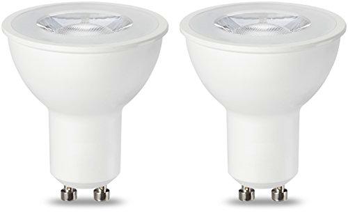 Amazon Basics Bombilla LED Foco GU10, 5.5W (equivalente a 50W)