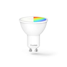 Hama 00176548 Wifi Led Gu10 Bombilla Alexa, 4.5 W, RGB