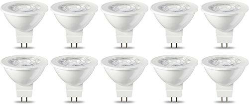 Amazon Basics Bombilla LED GU5.3 MR16, 4.5W (equivalente a 35W)