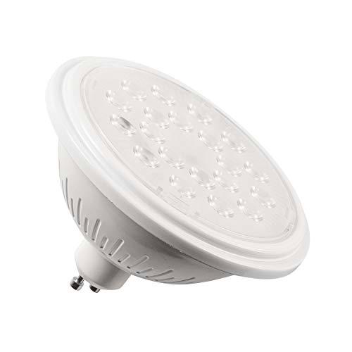 SLV Valeto LED GU10, RGBW, 40º, 9,5 W, bombilla de plástico