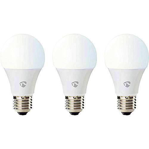 Nedis Bombillas LED Inteligentes co n Wi-Fi Blanco Calido a