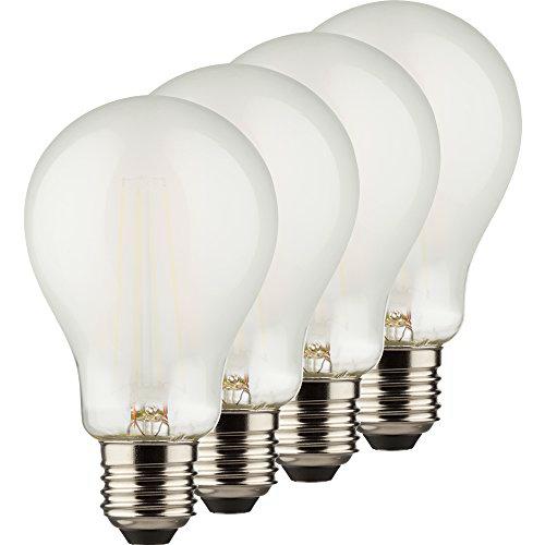 Müller-Licht - 400183 a + +, Juego de 4 Retro De Bombilla LED Pera