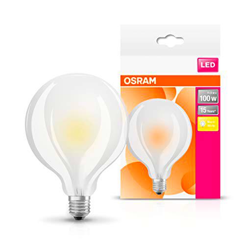 Osram 809949 Bombilla LED E27, 11 W, Blanco, 6 Unidades