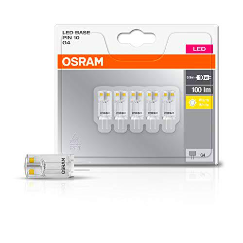 Osram - Bombilla LED Star Pin (G4, 0, 90 W, Repuesto para Bombillas de 10 W