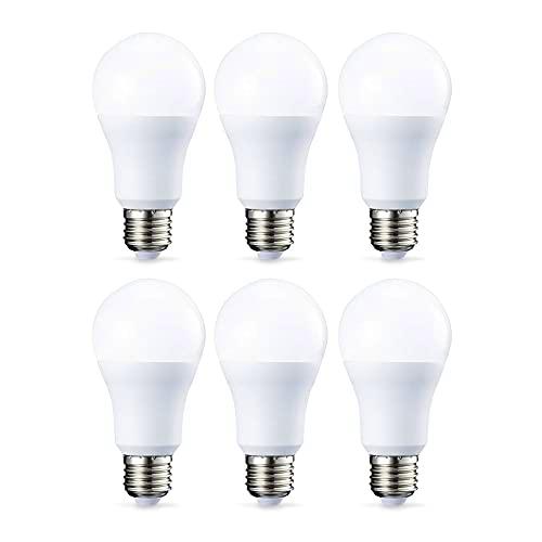 Amazon Basics Bombilla LED Esférica E27, 10.5W (equivalente a 75W)