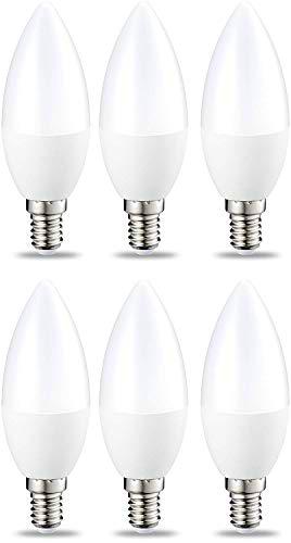 Amazon Basics Bombilla LED E14, 5W (equivalente a 40W)