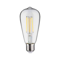 Paulmann SmartHome 50395 Bombilla LED ZigBee ST64 Filamento TunableWhite Pistón 7 W Regulable Bombilla Clara Luz Eficaz Luz Dorada hasta Luz Blanco diurna 2200-6500K E27