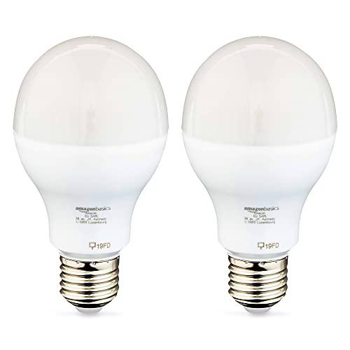 Amazon Basics - Bombilla Edison LED E27, 14 W (equivalente a 100 W)