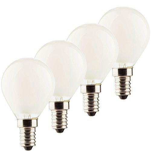 Müller-Licht - 400199 a + +, Juego de 4 Retro de LED lámpara Mini Globe