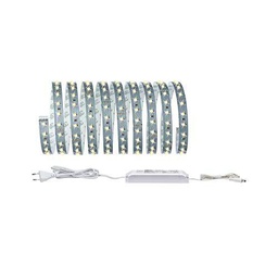 Paulmann Juego básico Function MaxLED 500 3 m Blanco cálido 20 W 230/24 V 36 VA Plata 70579 Tira LED